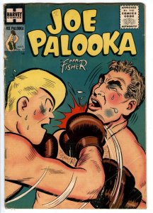 Joe Palooka 88 March 1955 Lil Max,Harvey Comics CLASSIC Boxing KO Knockout Cover