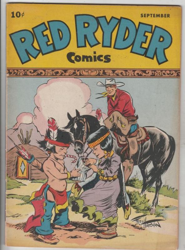 Red Ryder Comics #50 (Sep-47) FN+ Mid-High-Grade Red Ryder