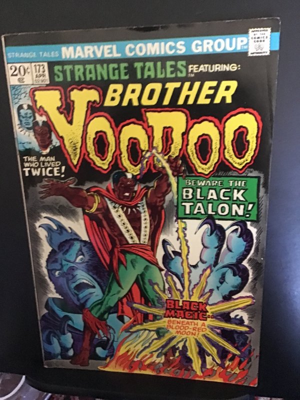 Strange Tales #173 (1974) Mid-high-grade Brother Voodoo Talon FN/VF Cvill CERT!