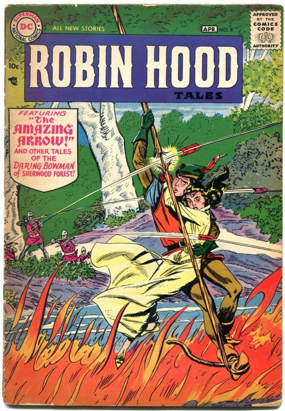 Robin Hood Tales #8 1957- DC Silver Age- VG