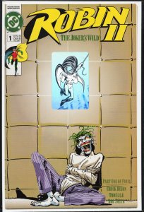 Robin II: The Joker's Wild! #1 Straight Jacket Cover (1991)