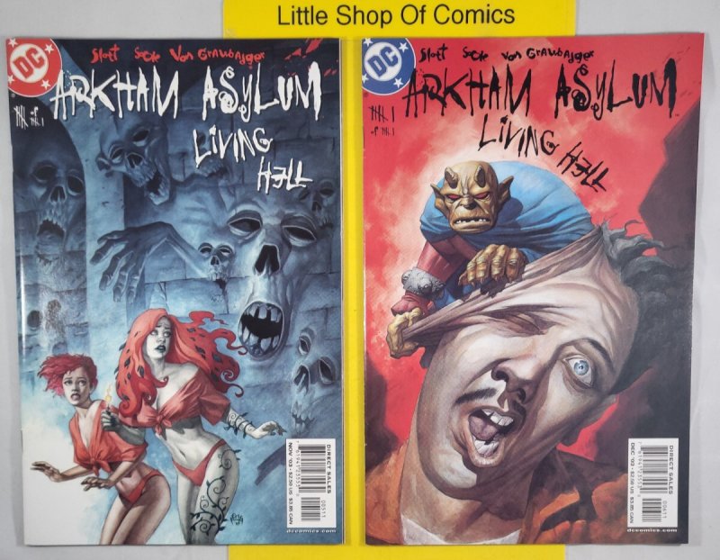 Arkham Asylum Living Hell #1 2 3 4 5 6 Set 2003 DC Comics