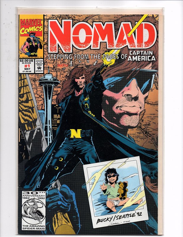 Marvel Comics (1992) Nomad #1 Gatefold Front Cover