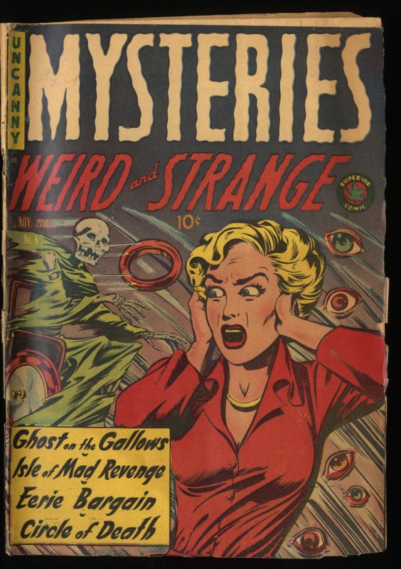 Mysteries #4 Inc 0.3  Pre-Code Horror!