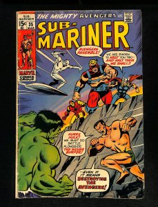 Sub-Mariner #35 2nd Appearance Defenders! Sub-Mariner!