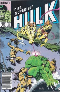 Incredible Hulk, The #313 (Newsstand) FN ; Marvel | Mike Mignola - Mantlo