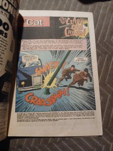 T.H.E CAT 4 DELL 1967 Silver Age JACK SPARLING art ROBERT LOGGIA PHOTO COVER Spy
