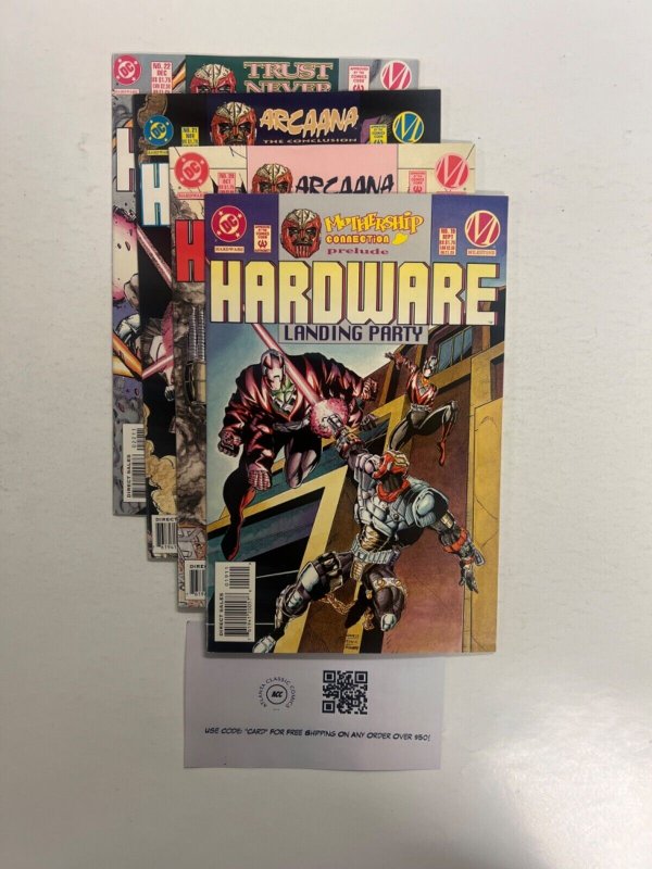 4 Hardware DC Comic Books # 19 20 21 22 Robin Flash Batman Wonder Woman 34 JS37