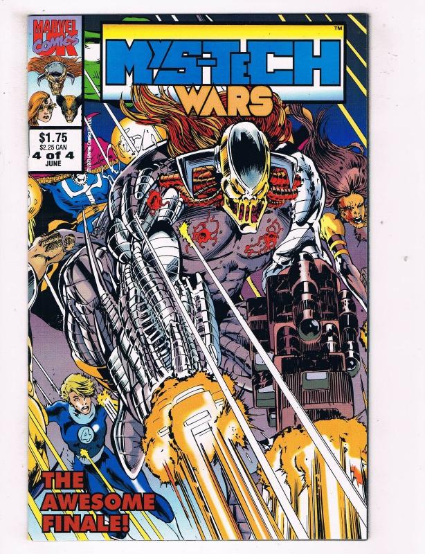 Mystech Wars #4 VF Marvel Comics Comic Book June 1993 DE40 AD14