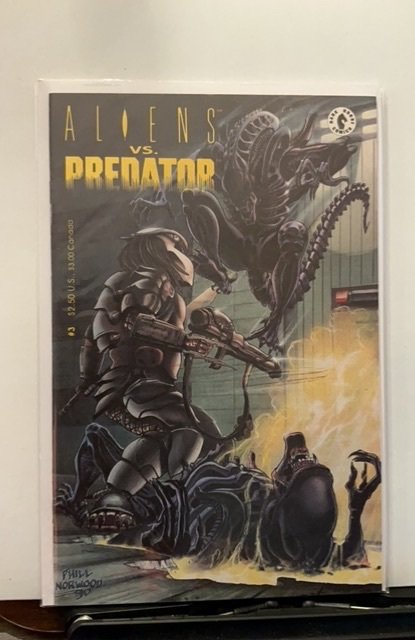 Full Run Aliens vs. Predator #1-4 (1990)