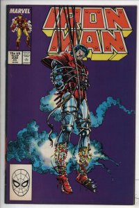 IRON MAN #232, VF/NM Tony Stark, Barry Smith, Armor Wars, 1968 1988, Marvel