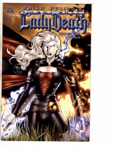 Lot Of 9 Lady Death Avatar Comic Books War Winds # 1 (3) 2 (2) 3 (2) 4 (2) J261