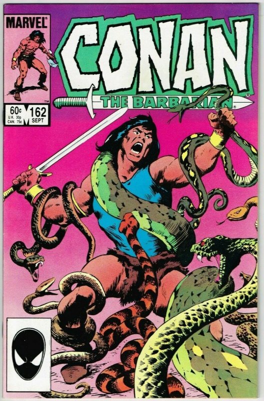Conan the Barbarian #162 (1970) - 9.2 NM- *Destroyer in the Flame*