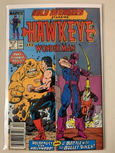 Marvel Solo Avengers #13 Hawkeye and Wonder Man 8.0 VF (1988)