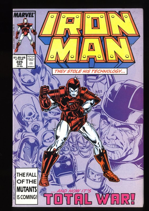 Iron Man #225 VF 8.0 1st Armor Wars!