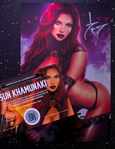 SIGNED Pumpkin #3 || Khamunaki Pumpkin Queen Lingerie Metal || LTD 20