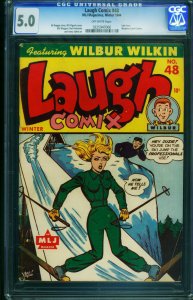 Laugh Comix #48-CGC 5.0-Headlight cover-Last issue-RARE-0225947006