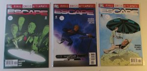 2009 Final Crisis Aftermath Escape Lot of 3 #2, 4, 6 DC Comic Books