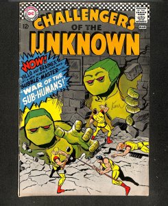 Challengers Of The Unknown #54 War of the Sub-Humans!