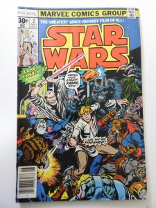 Star Wars #2 (1977) VG Condition moisture stain