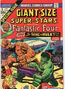 Giant-Size Super-Stars #1 Hulk vs Thing FN 6.0 Comic Book (1974)