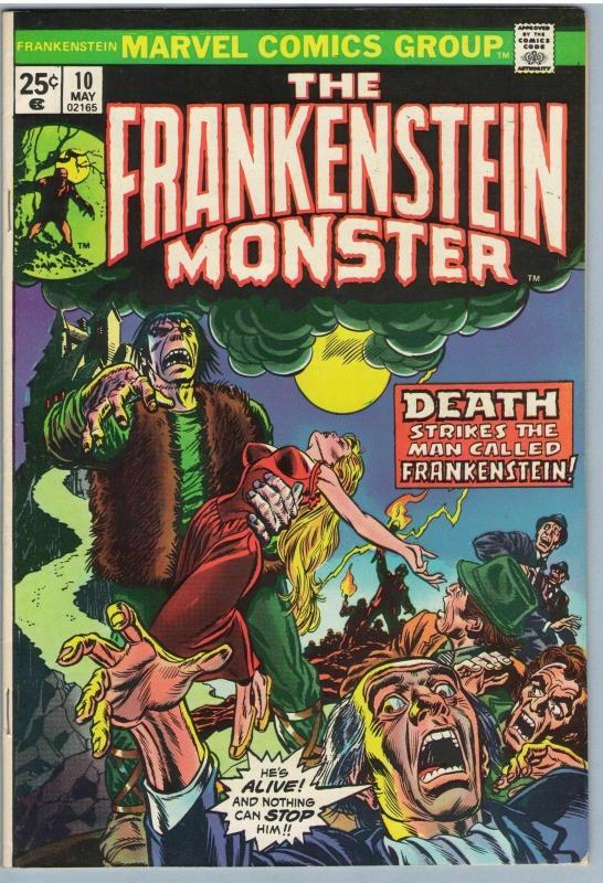 Frankenstein 10 May 1974 VF (8.0)