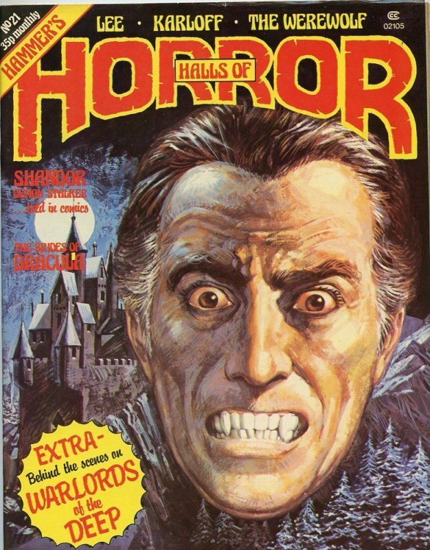 Horror Tales #21 (1978)Hammer's Halls of Horror Comic Book Mag VF 8.0