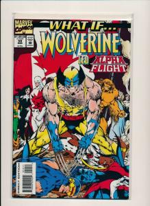 MARVEL What If...WOLVERINE led ALPHA FLIGHT #59 F/VF (PF670)