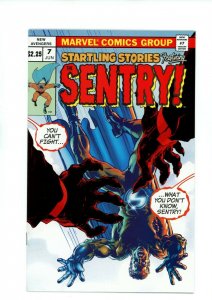 NEW AVENGERS #7 (9.2 OB) SENTRY VARIANT!! 2005