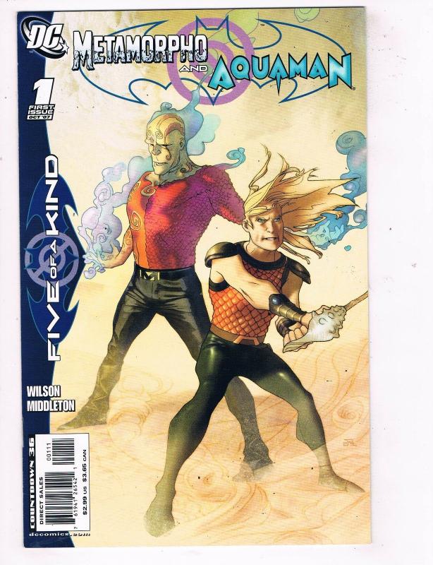 Metamorpho & Aquaman #1 VF DC Comics Comic Book JLA Oct 2007 DE46