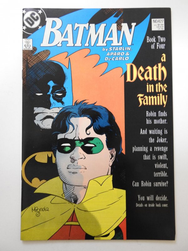 Batman #427 Direct Edition (1988) Beautiful VF-NM Condition!