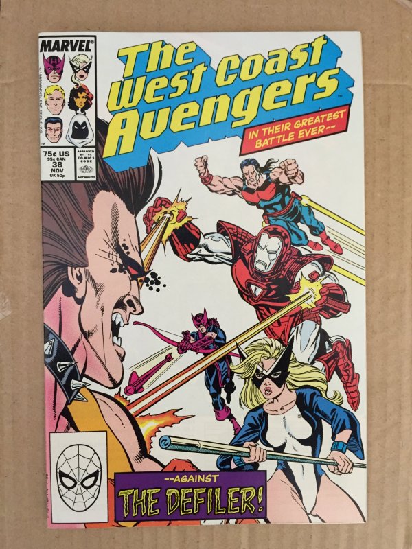 The West Coast Avengers #38