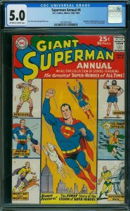 Superman Annual #6 (1963) CGC 5.0 VGF