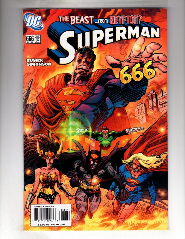 Superman #666 (2007)    / SB#4
