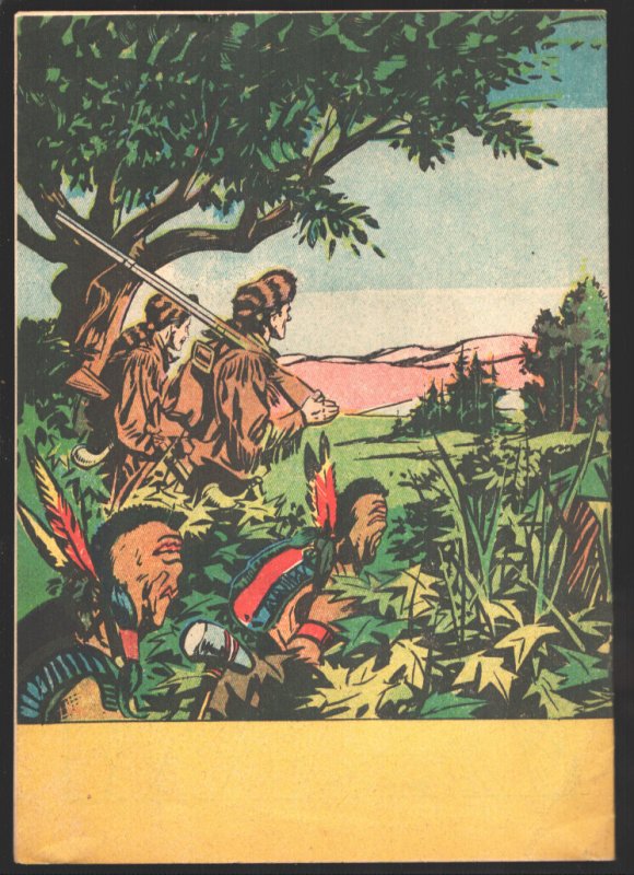 Life of Davy Crockett 1955-Wraparound cover-16 page promo comic book-Alamo-VG