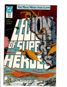 Legion of Super-Heroes #61 (1989) DC Comic Superman Flash OF7