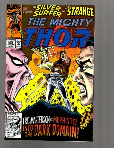 12 Thor Marvel Comics #442 443 444 445 446 447 448 449 450 451 452 +341 GK39