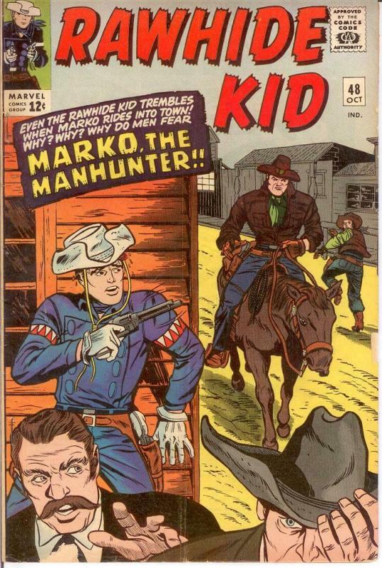 RAWHIDE KID (1960-1979) 48 VG Oct. 1965 COMICS BOOK