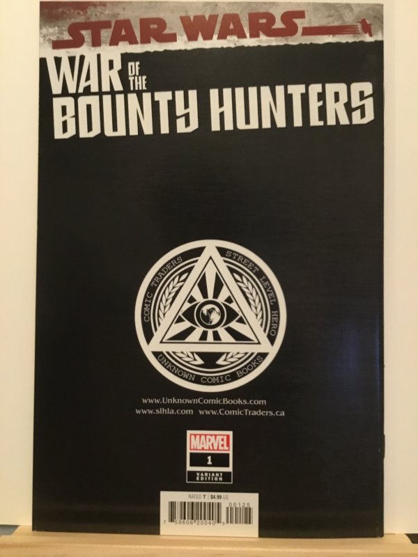 Star Wars: War of the Bounty Hunters  #1: Unknown Comics variant(2021)