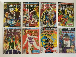 Fantastic Four comic lot from:#222-250 14 diff avg 6.0 FN (1980-82)