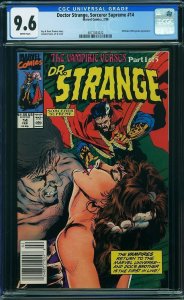 Doctor Strange, Sorcerer Supreme #14 (1990) CGC 9.6 NM+