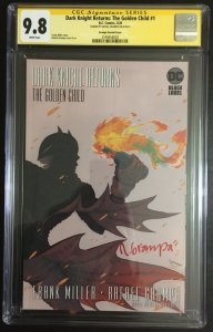 CONTROVERSIAL VARIANT Dark Knight Returns: Golden Child #1 SIGNED CGC 9.8 NM+/M