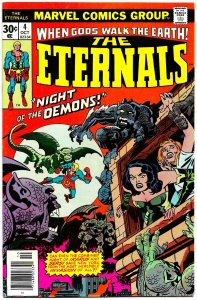 THE ETERNALS #4 & #5 (1976) 8.5 VF+ Jack Kirby! Huge MARVEL MOVIE has arrived!