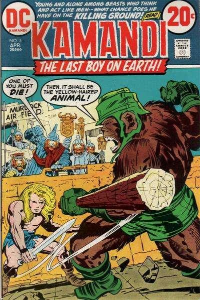 Kamandi: The Last Boy on Earth #5, Fine+ (Stock photo)