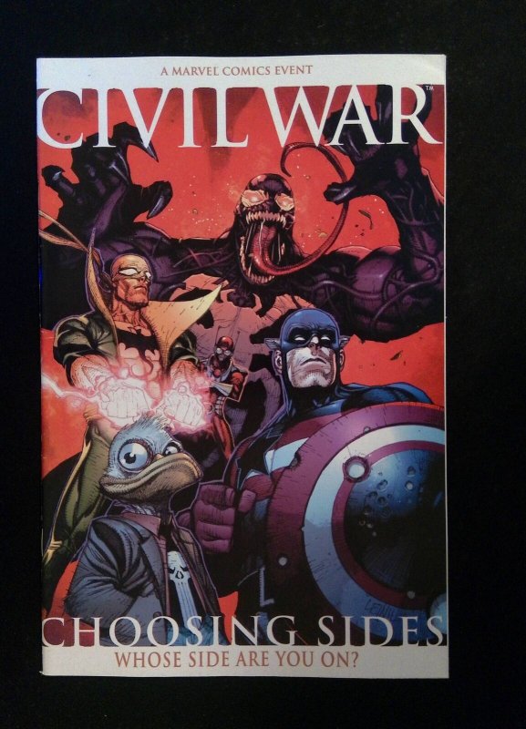 Civil War Choosing Sides #0  MARVEL Comics 2006 VF+ 