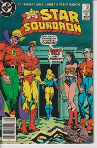 DC Comics! All-Star Squadron! Issue #45! 