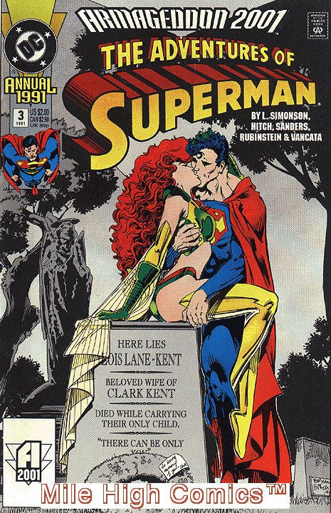 ADVENTURES OF SUPERMAN ANNUAL (1987 Series) #3 Fine Comics Book