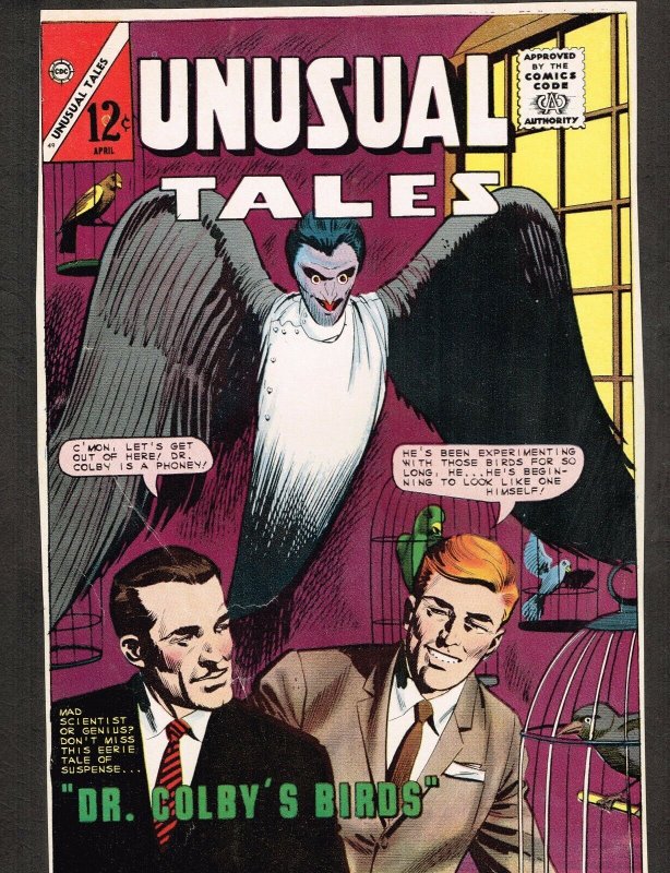 Unusual Tales Comic Production Proofs Color ~ 2 color pcs (blank back) WH