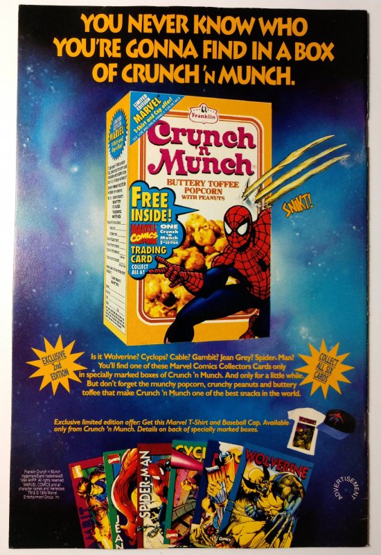 Fantastic Four #391 (7.5, 1994) 1st app of Vibraxas