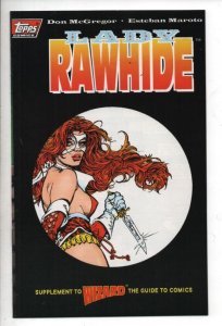 LADY RAWHIDE #1 Ashcan, VF/NM, Preview, Topps, 1995, more Promos in store